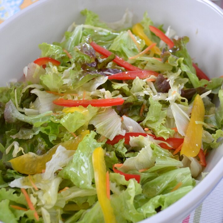 赤黄パプリカと緑のサラダ レシピ 作り方 By はい 山田です 楽天レシピ 赤黄パプリカと緑のサラダ レシピ 作り方 By はい 山田です 楽天レシピ